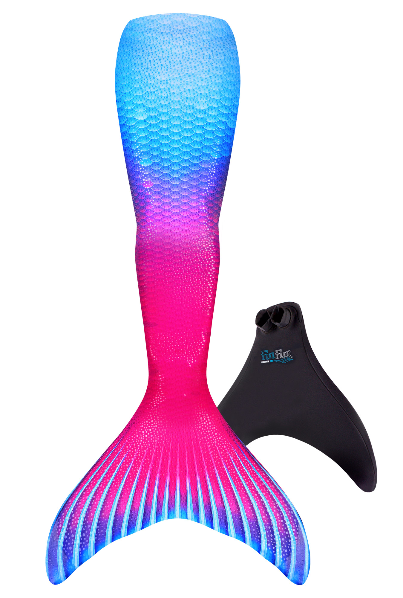 Kids Mermaid Tails for Swimming - Fin Fun Limited Edition - With