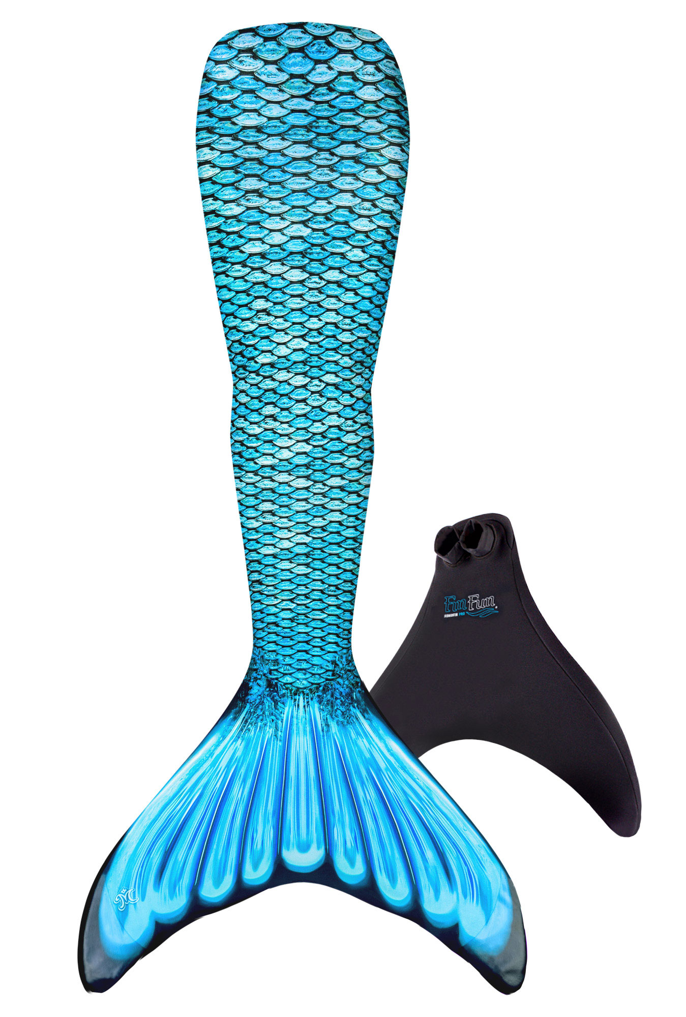 Kids Mermaid Tails for Swimming by Fin Fun- With Monofin | eBay
