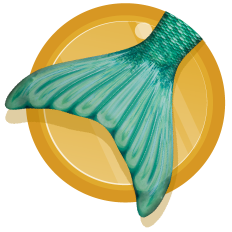 Brynn's Celtic Green Mermaid Tail