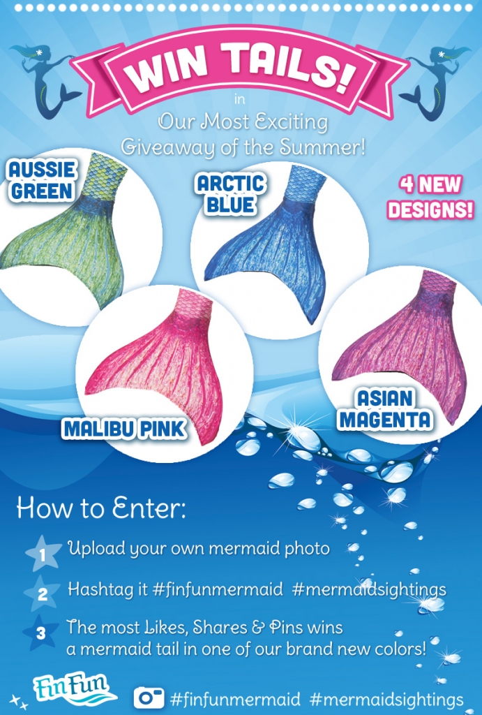 mermaid tail giveaway