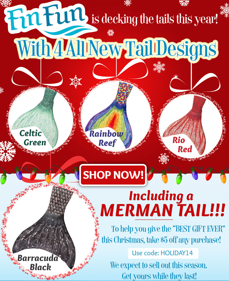 fin fun mermaid tails