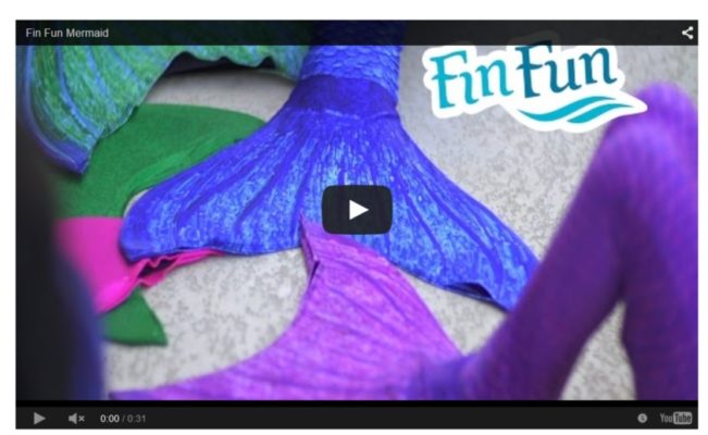 Mermaid Tail Video