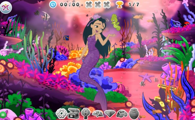 Mermaidens’ Hidden Object Game