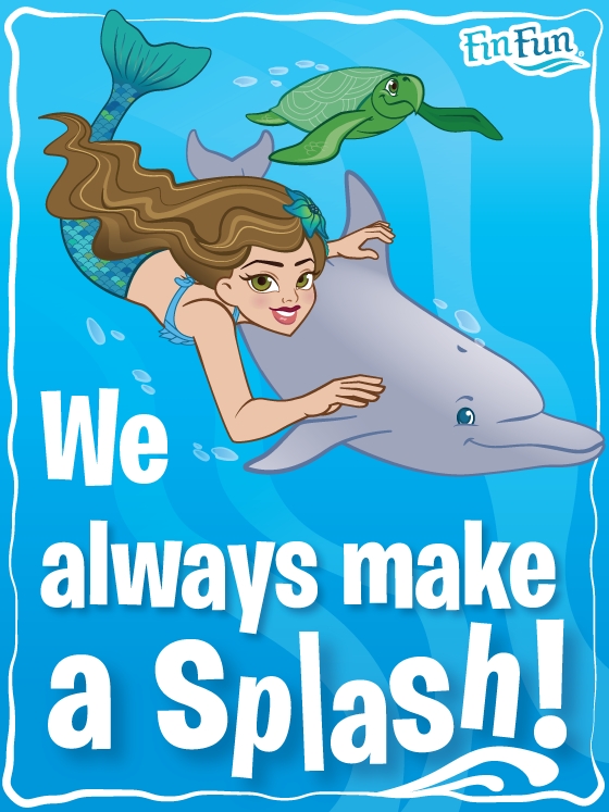 Printable Mermaid Valentines FinFriends