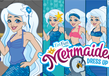 Mermaiden Crystal Dress Up Game