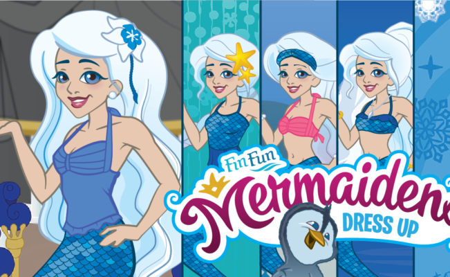 Mermaiden Crystal Dress Up Game