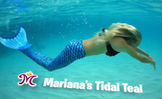 Tidal Teal Mermaid Tail