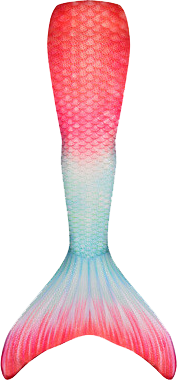 Bahama Blush Mermaid Tail