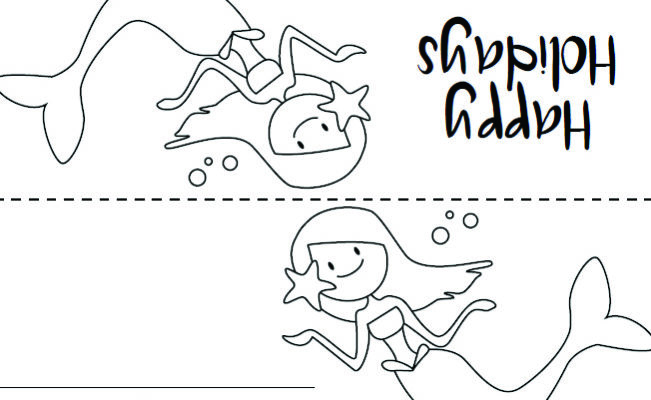 Printable Holiday Place Cards